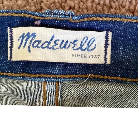 Madewell High Riser Skinny Jeans Classic Medium Wash Denim‎ Size 24 - Picture 3 of 9